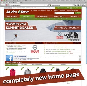 Alpine Shop Celebrates Re-Launch of Alpineshop.com