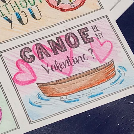 Canoe be my valentine?