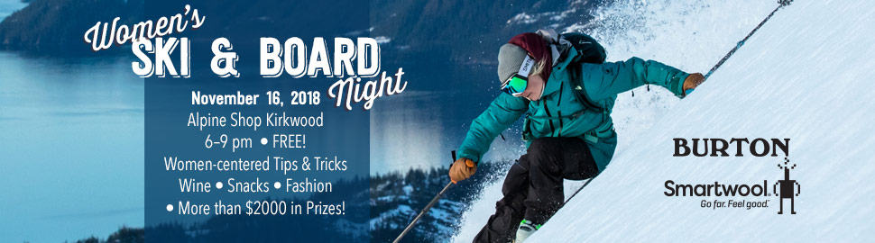 2018 Women's Ski & Board Night Is November 16