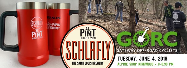 2019 Schlafly Al-Pint Nights Continue Tuesday, June 4 for Gateway Off-Road Cyclists